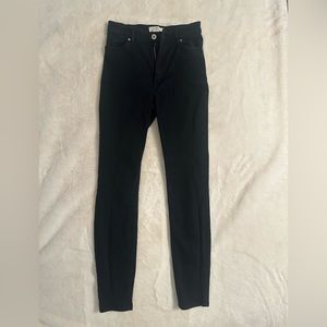 High Waited Black H&M Skinny Jeans, free shipping!